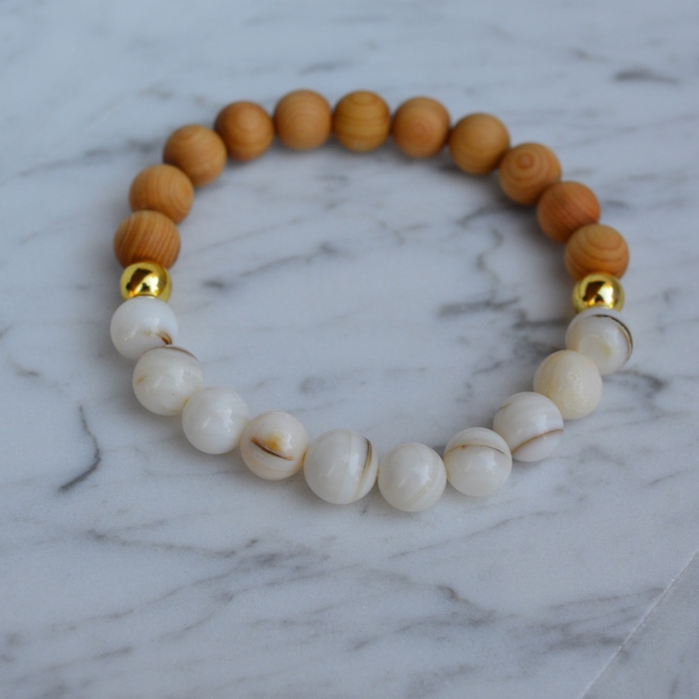 Gemstone Diffuser Aromatherapy Beaded Bracelet - image 4